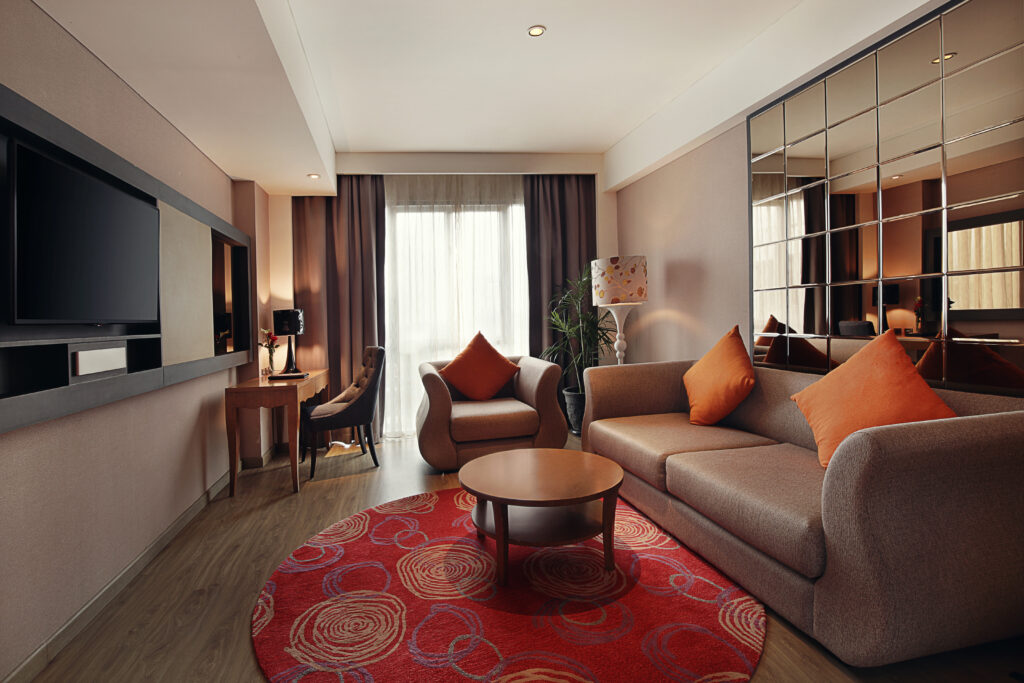 executive suite living room